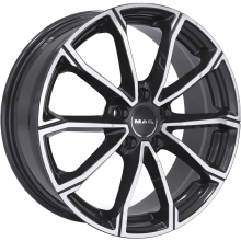 R16 4x100 6J ET45 D56,1 MAK DaVinci Black Mirror