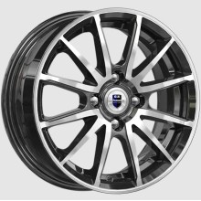 R14 4x100 5,5J ET38 D60,1 K&K Квант (КС960) алмаз чёрный